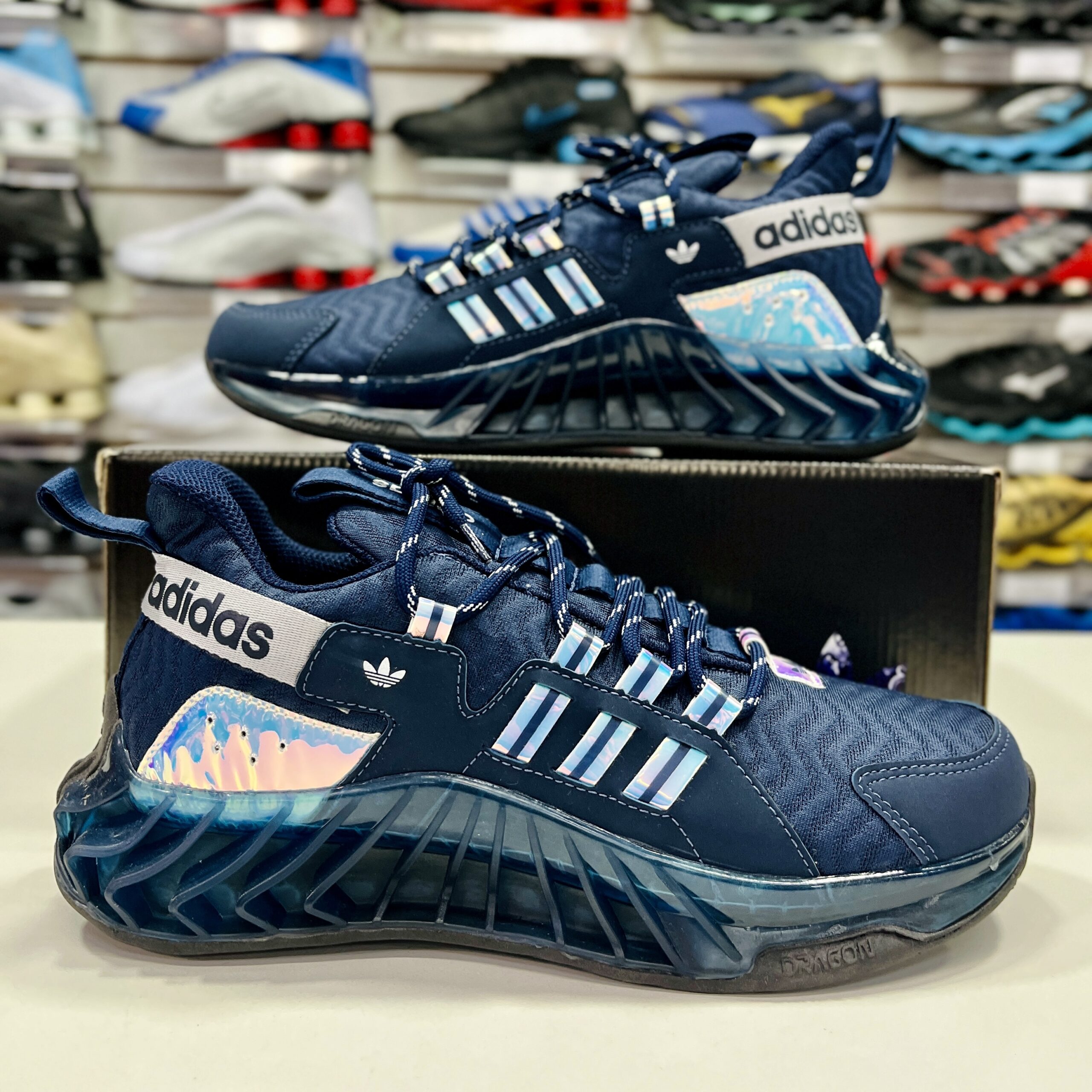 Adidas dragon originales on sale azules