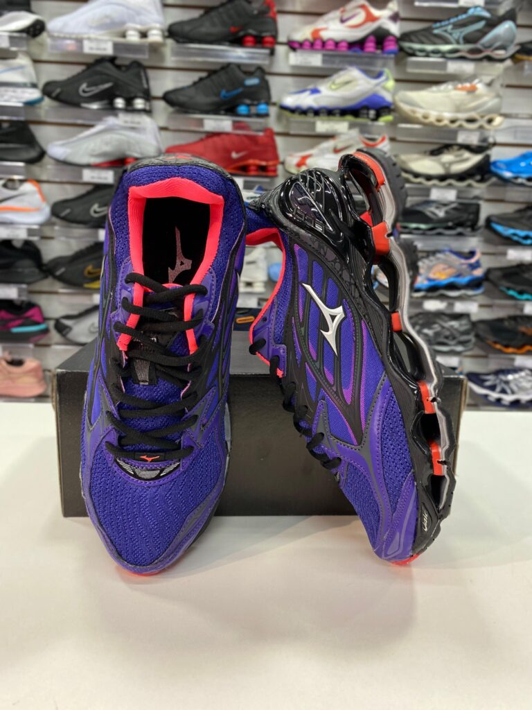 Mizuno Pro 6 -Roxo e Rosa Premium Importado - Com Garantia - Imagem 3