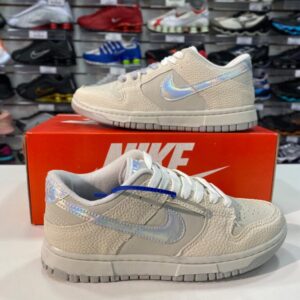 Nike SB Dunk Low Prata Metal - Importado - Com Garantia