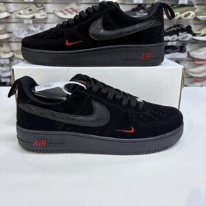 Nike Air Force 1 Preto Camurça - Importado - Com Garantia