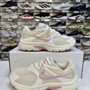Tênis Nike V5 Runner Off- White/Rosa -Nacional - Com Garantia