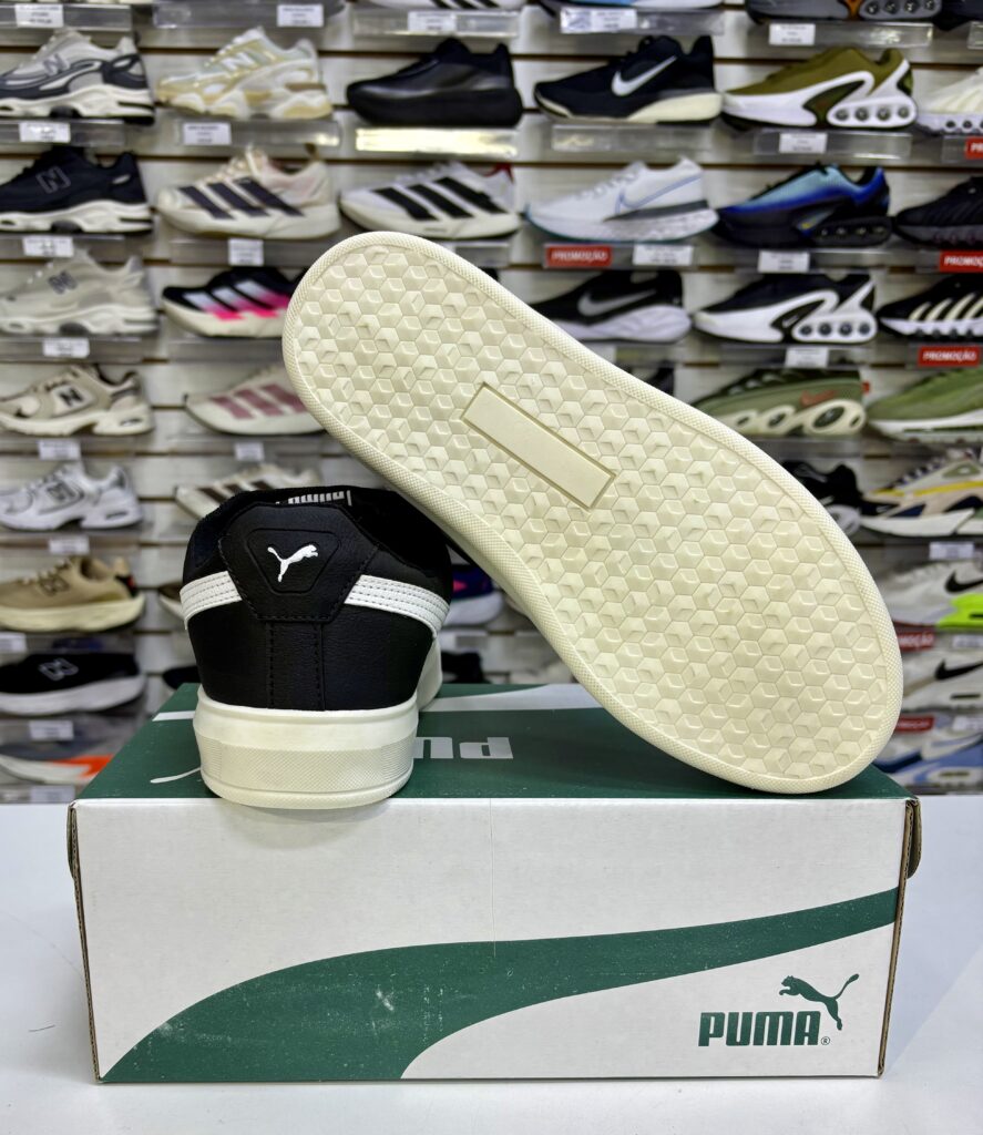 Puma Puma Court Classic- preto e Branco - Nacional - Com Garantia - Imagem 4